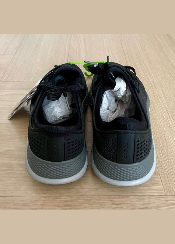 Черно-белые крокс literide 360 крокс кроссовки лайтрайл 360 Crocs