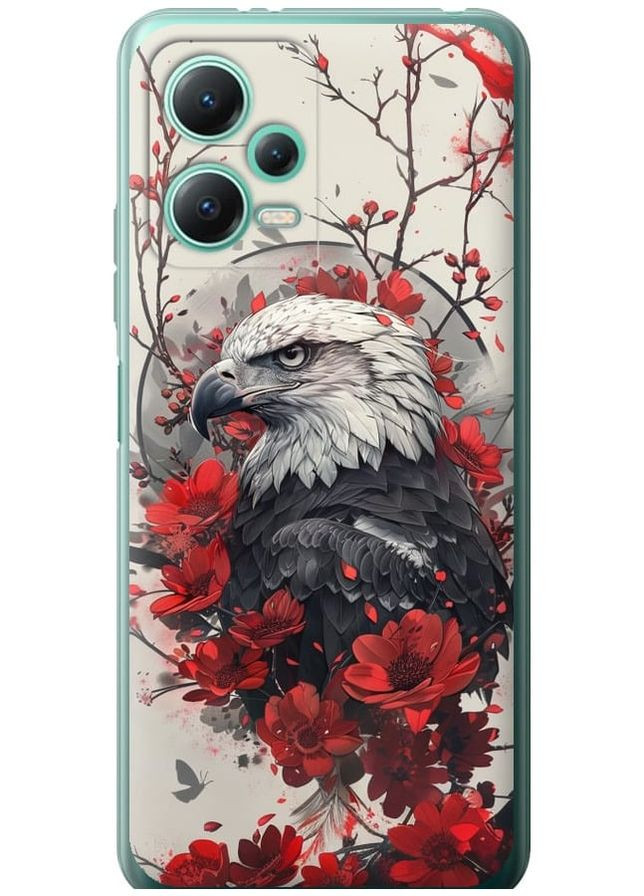 Силиконовый чехол 'Рубиновый орел' для Endorphone Xiaomi Redmi Note 12 5G (291128849)