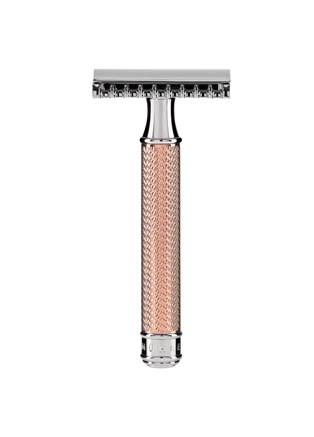 Станок для Гоління Т-подібний Muhle R41 Rosegold Traditional Razor Open Comb Muehle (256979608)