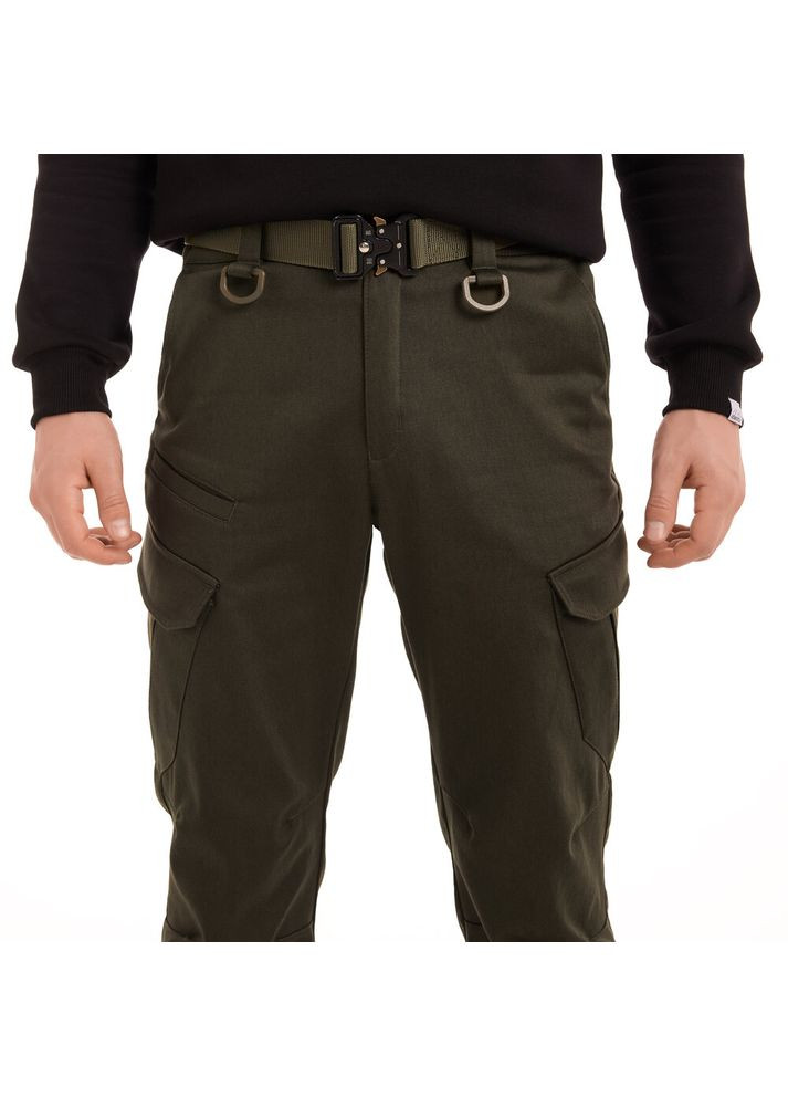 Хаки повседневный зимние карго брюки Pobedov