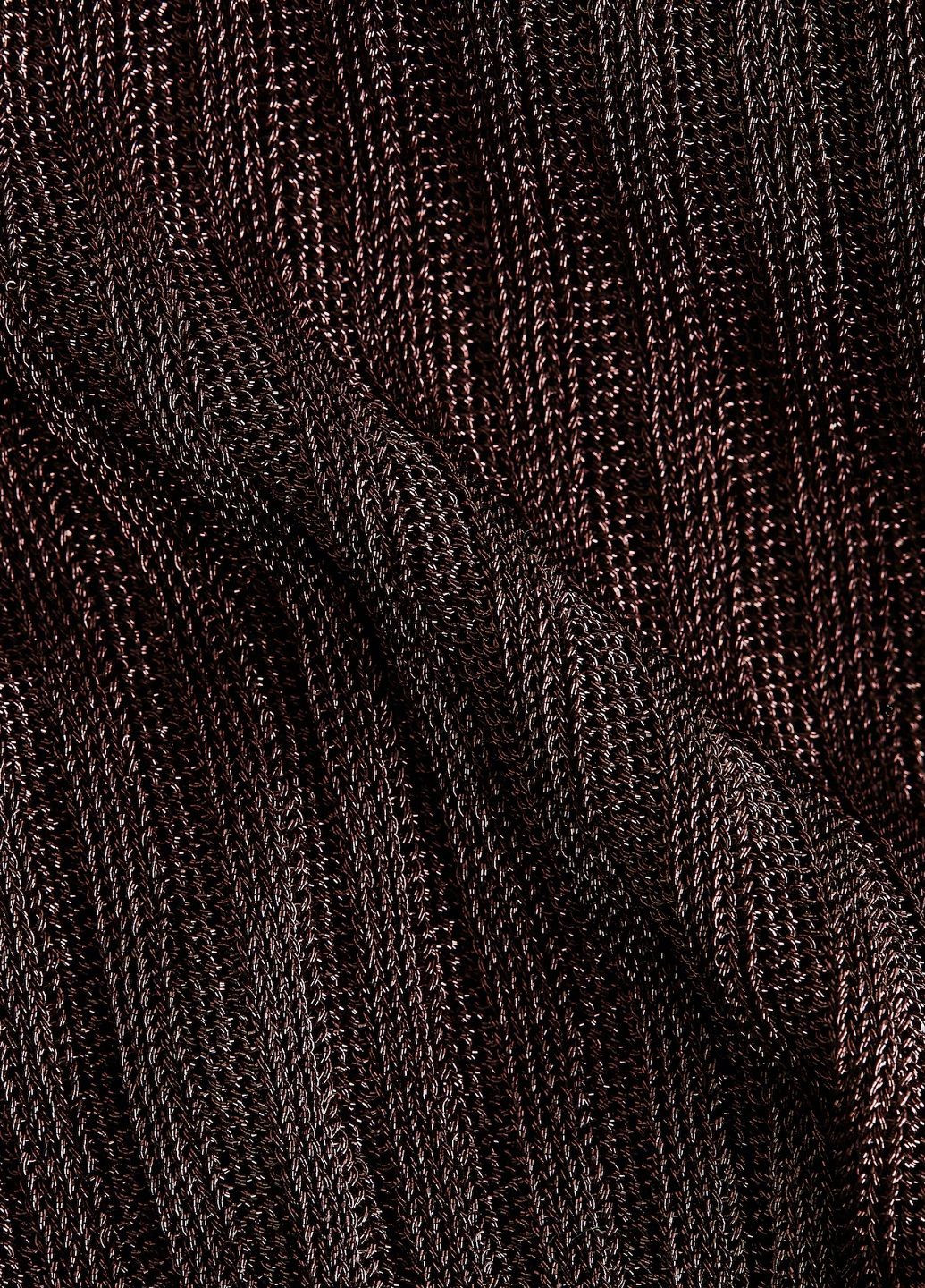 Темно-коричнева святковий сукня H&M однотонна