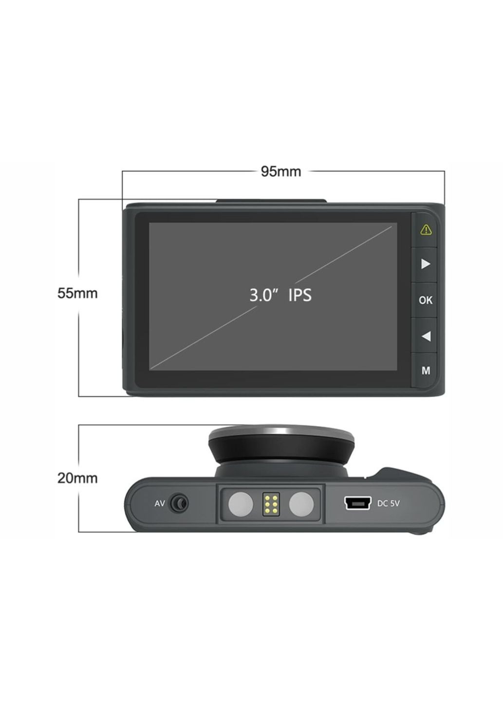 Відеореєстратор T418m CarCam (361326138)