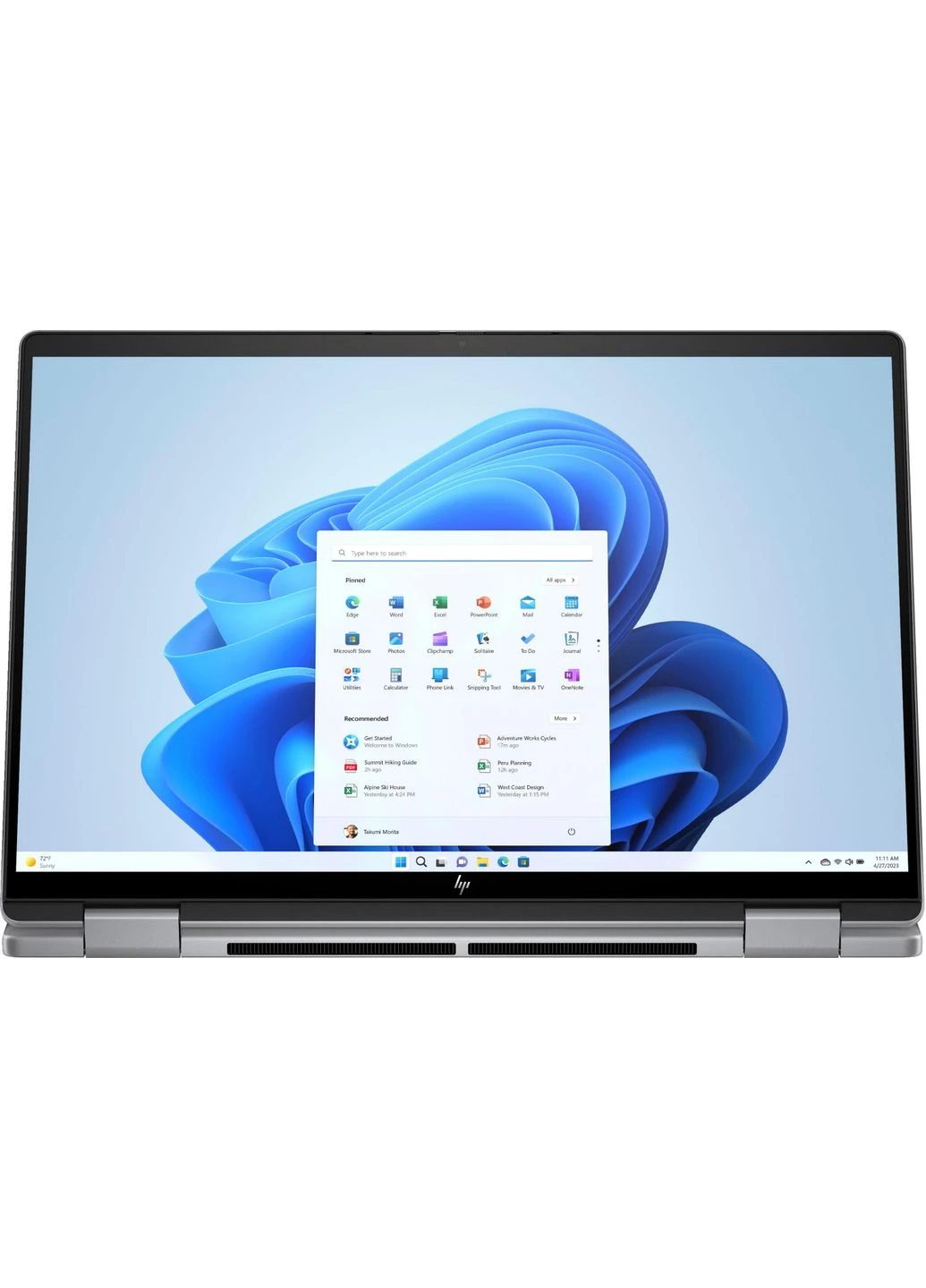 Ноутбук ENVY x360 14-fa0000ua 14" 2.8K OLED Touch, AMD R7-8840HS, 16GB, F1024GB, UMA, Win11, сірий Ardesto (314976010)
