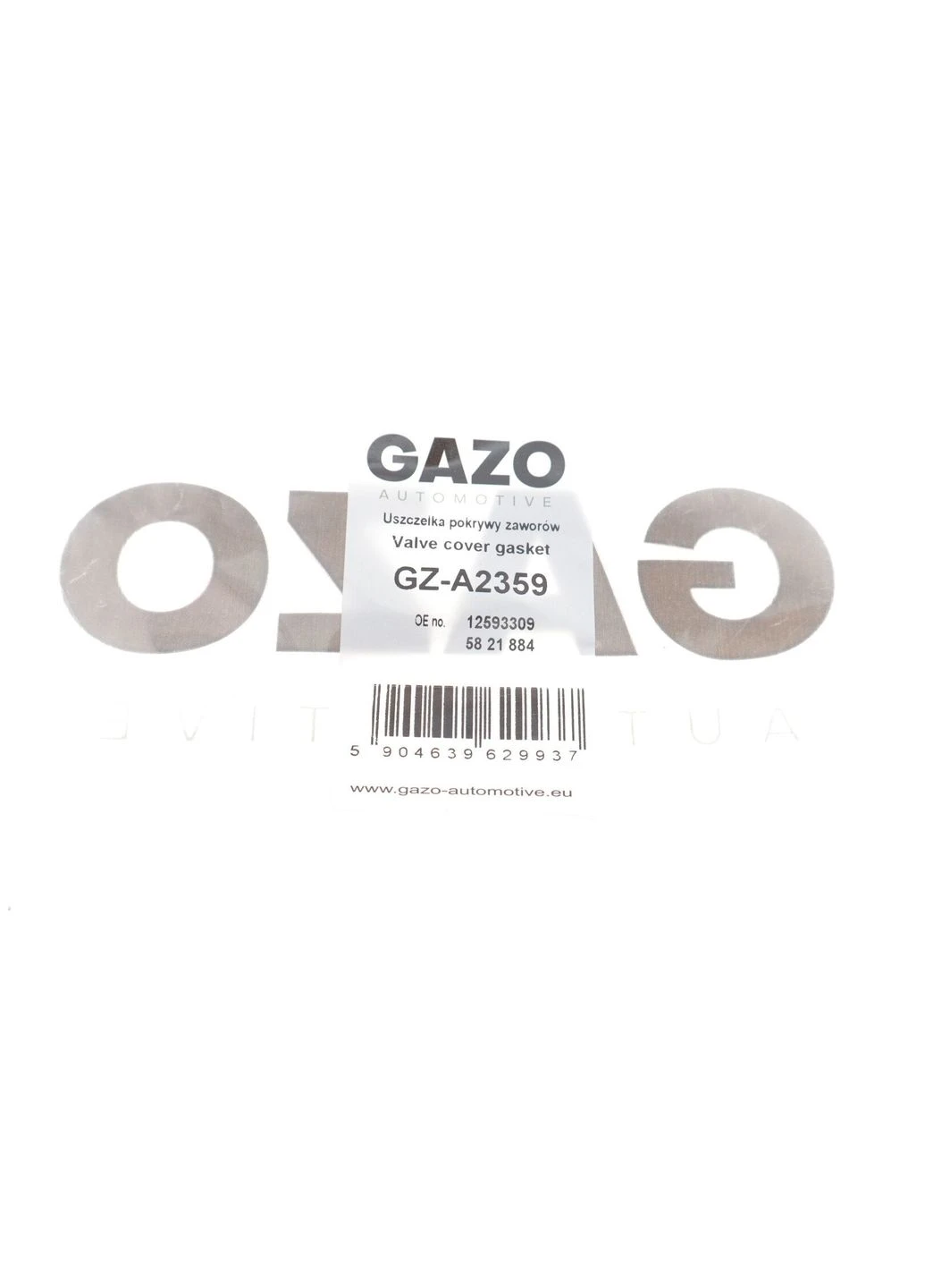 Прокладка крышки клапанов Opel Insignia/Astra J 2.0 Turbo 08-20 GZ-A2359 (opt-om) Gazo (392641016)