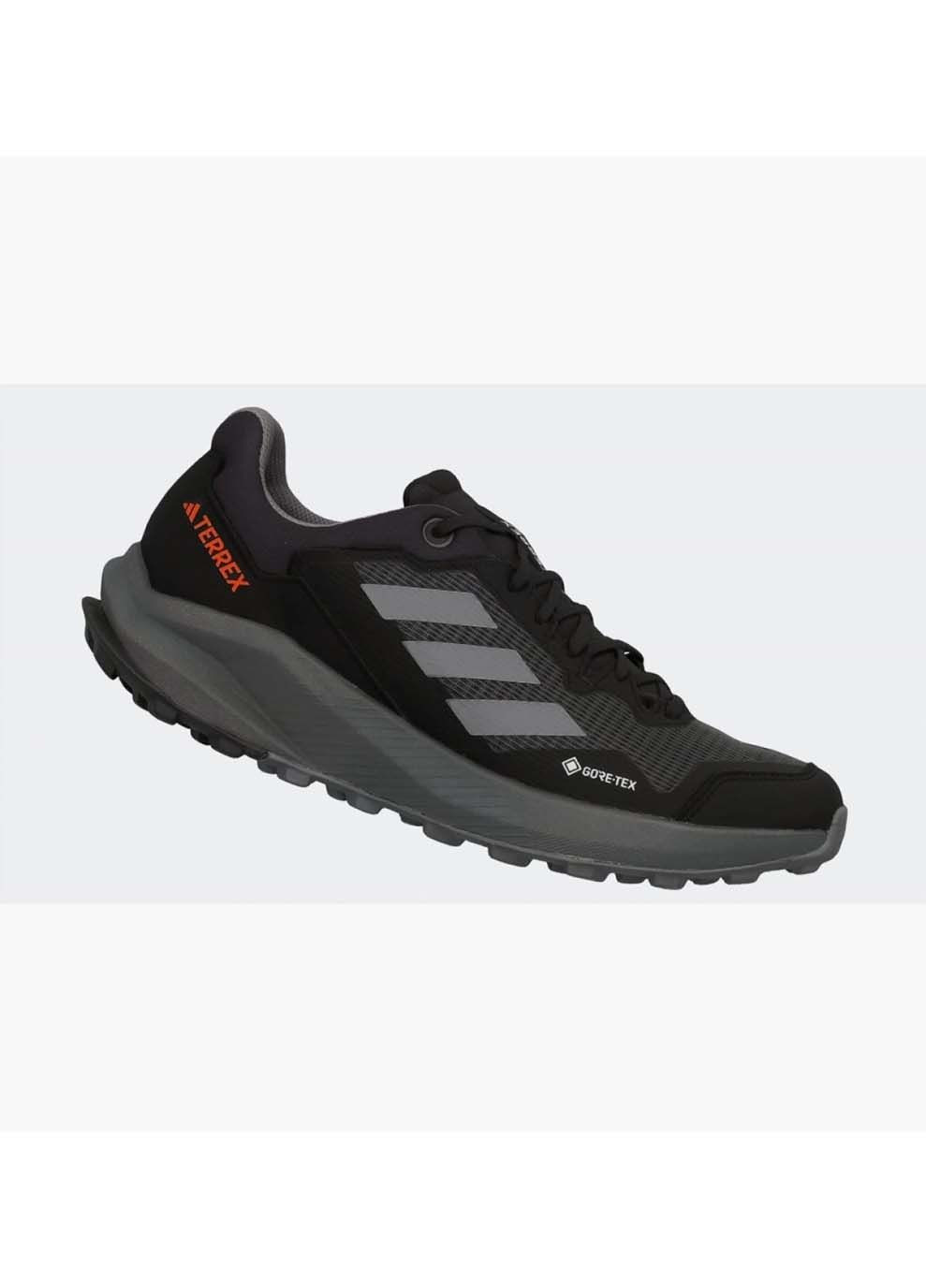 Чорні Осінні чоловічі кросівки terrex trail rider gore-tex running чорний adidas