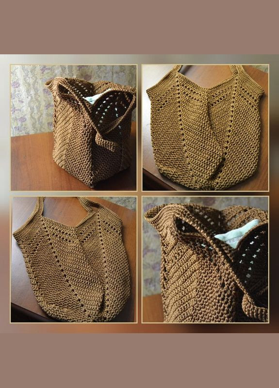 Жіноча шопер сумочка ручна робота (001ДКк) Hand Made сумка (338431532)