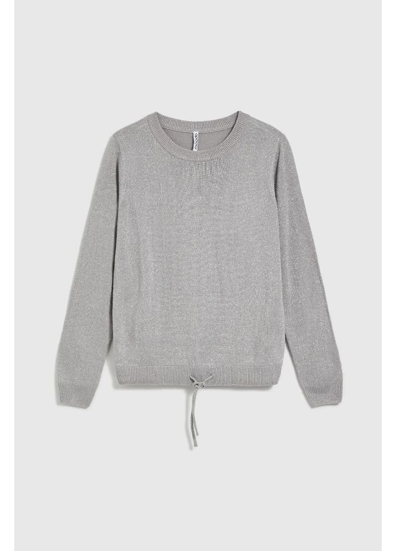 Сірий зимовий светр Moodo