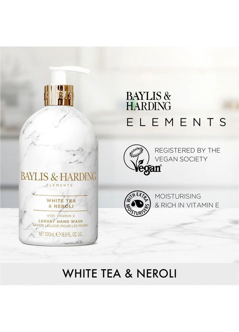 Жидкое мыло для рук Elements White Tea & Neroli 500 мл Baylis & Harding BHELHWWT (370705444)