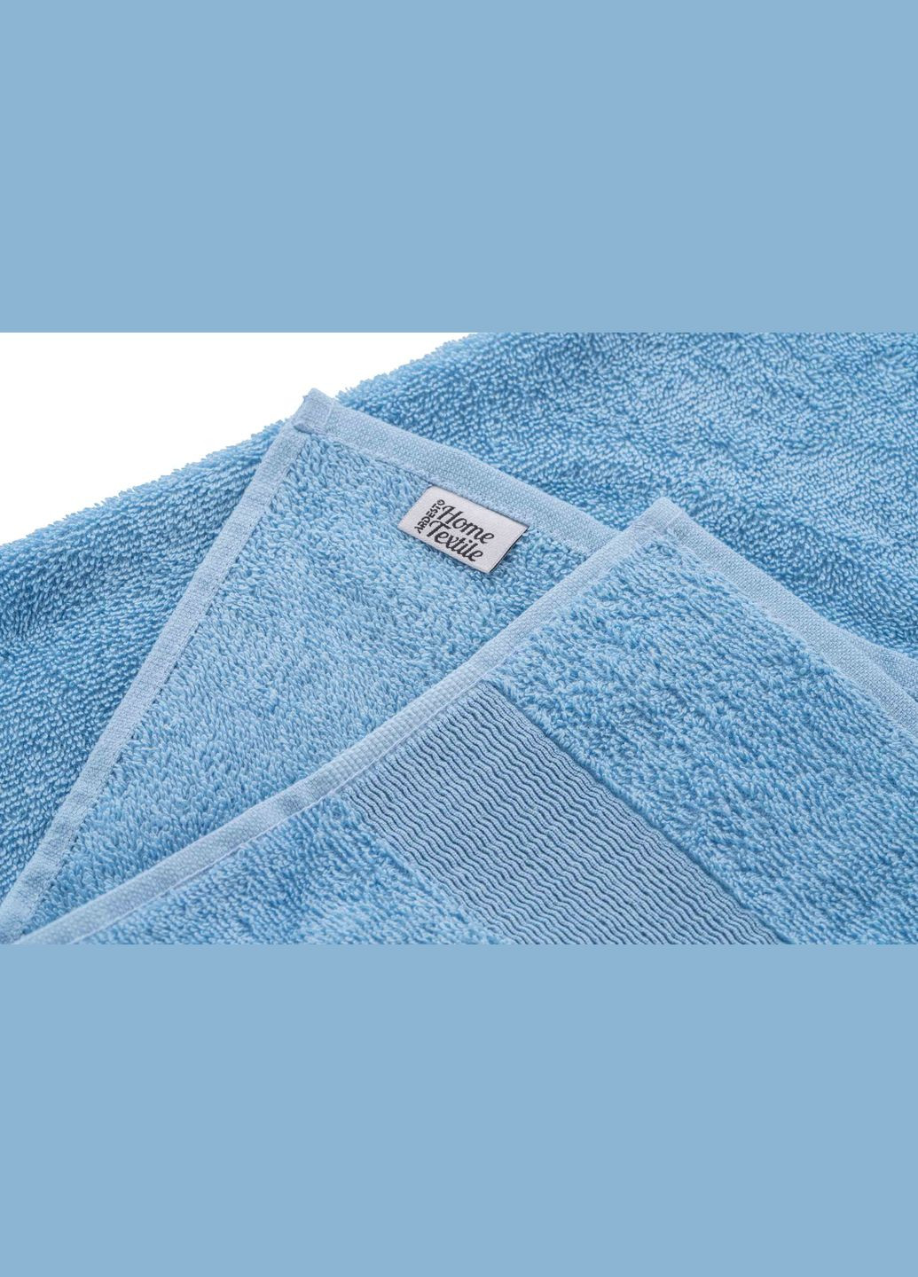 Полотенце махровое Benefit, 70х140см, 100% хлопок, голубой ART2470LB Ardesto комбинированный