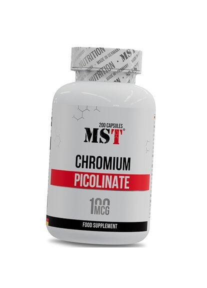 Хром Пиколинат, Chromium Picolinate 100, 200капс (36288033) MST (322726485)
