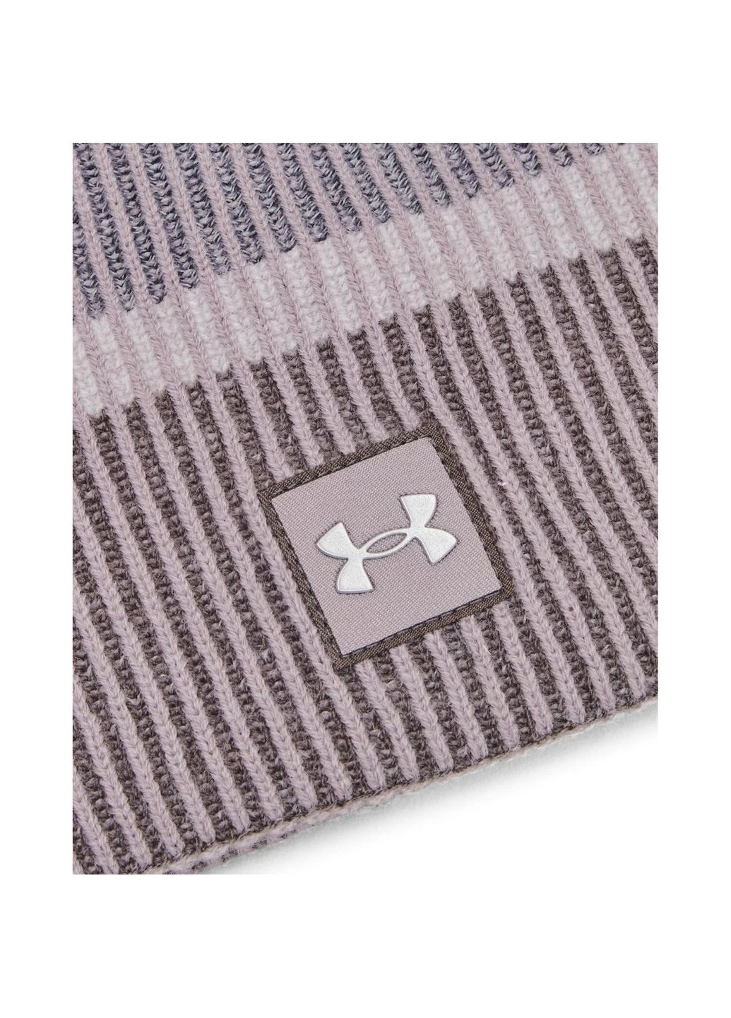 Шапка коричнево-бежева 1386648-015 Under Armour LAUNCH REFLECTIVE BEANIE (402771377)