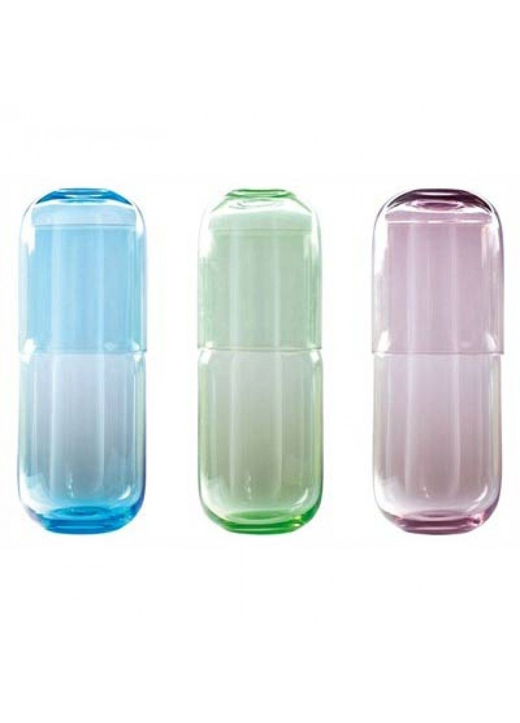Набір склянок "Посудини "; синій Invotis (290851435)