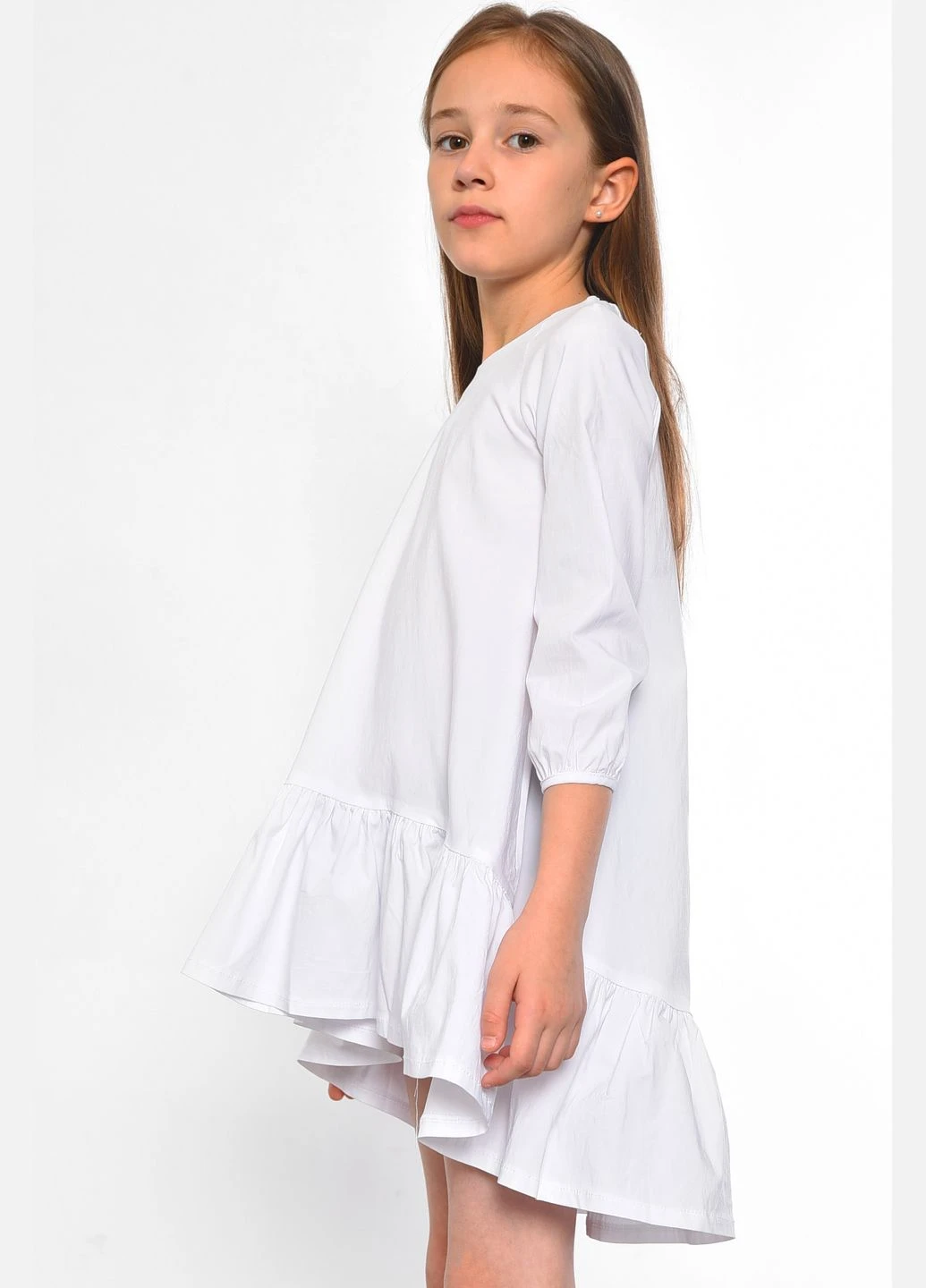 Біла сукня дитяча для дівчинки білого кольору Let's Shop (297829172)