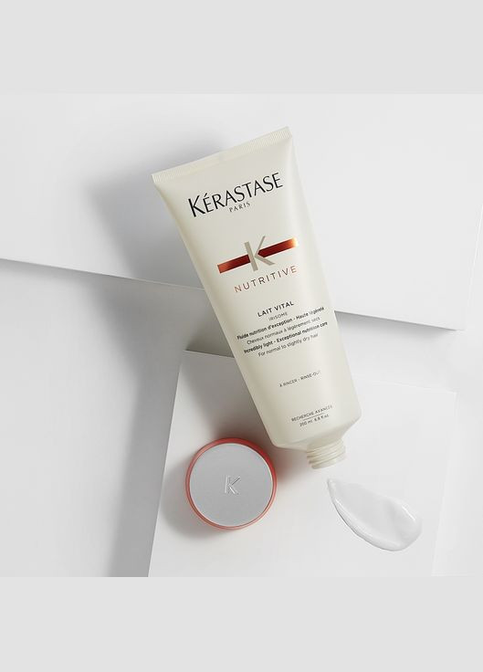 Живильний кондиціонер для тонкого та нормального сухого волосся Lait Vital Nutritive 200ml (79853-30252) Kerastase (368647663)