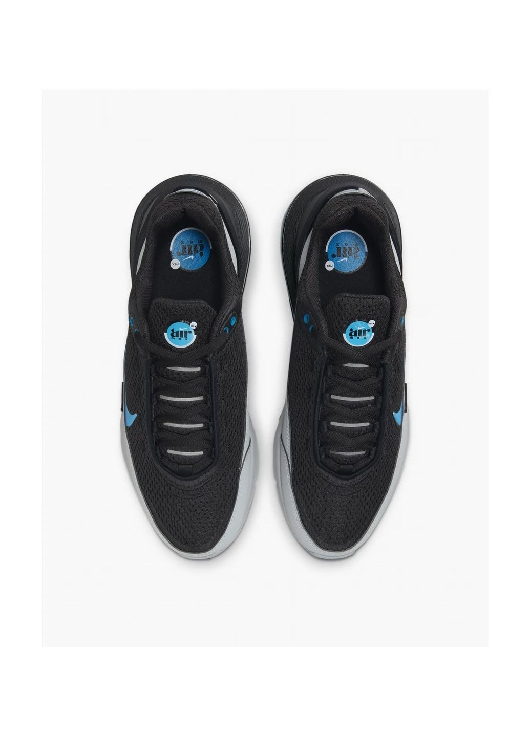 Чорні кросівки чоловічі air max pulse black/grey Nike