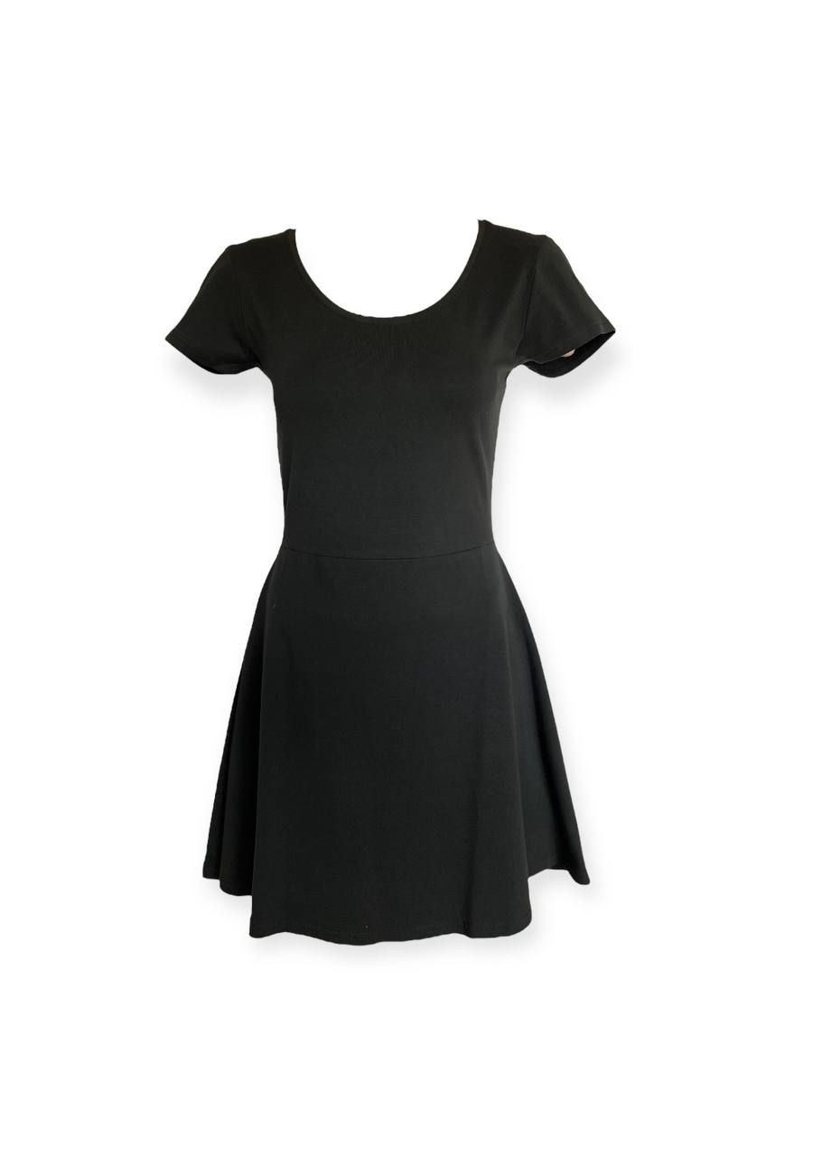 Чорна повсякденний сукня чорний Silvian Heach однотонна