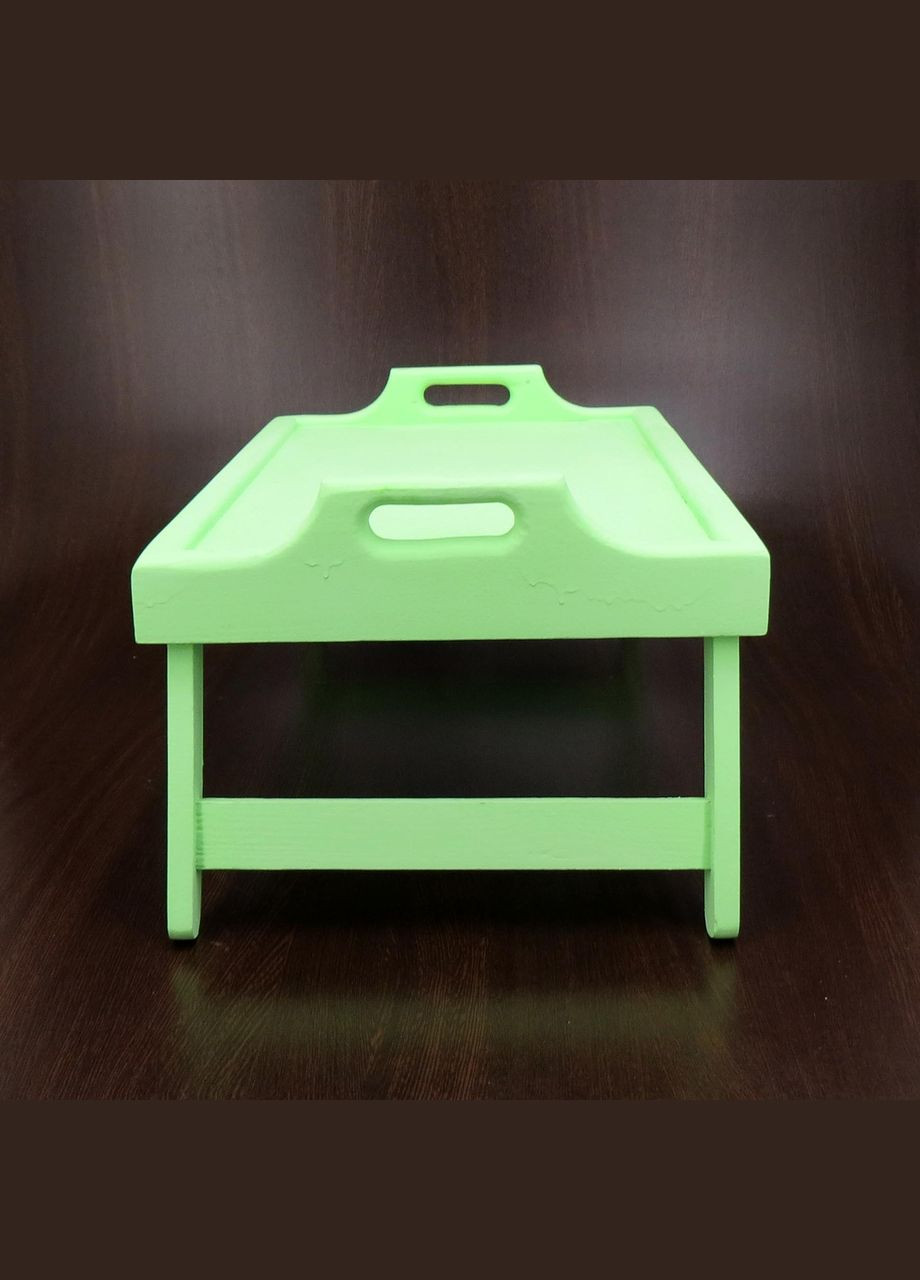 Столик-піднос для сніданку з дерева Кентуккі мохіто (СТП-003453) No Brand (327865479)