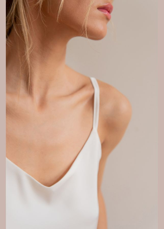 Майка шелковая Swan Forly — 323465817