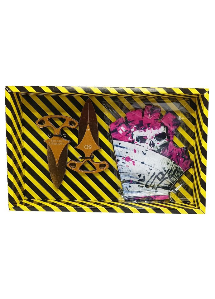 Сувенірні ножі дерев'яні набір BOX "GOLD Daggers" GDAG-B Сувенір-Декор (307838133)