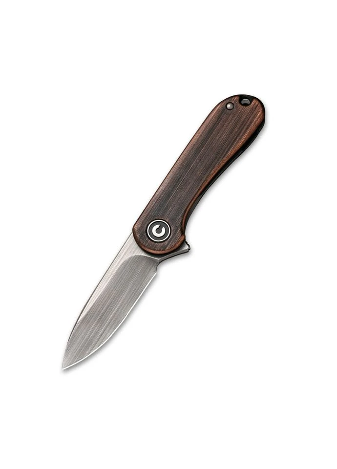 Ніж складаний Mini Elementum C18062Q-2, мініатюрний ніж-брелок, вага 40.3 г, матеріал клинка - сталь Sandvik 14C28N Civivi (395600797)