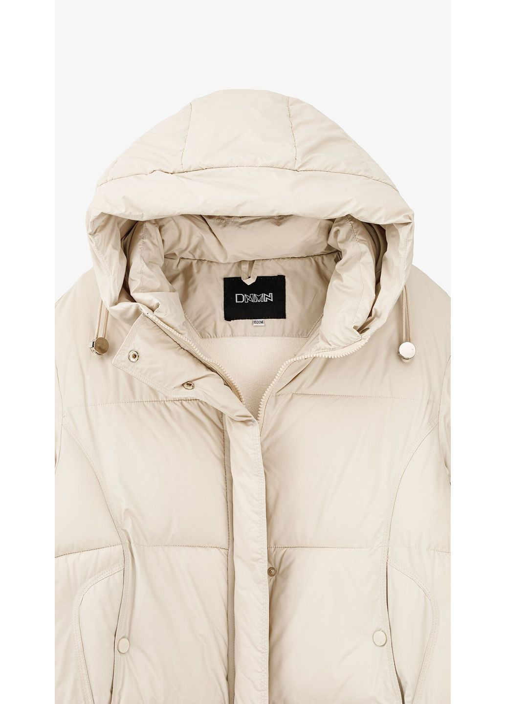 Молочная зимняя куртка для девочки 5881 152 см молочный shop (2000999146435) Snowgenius