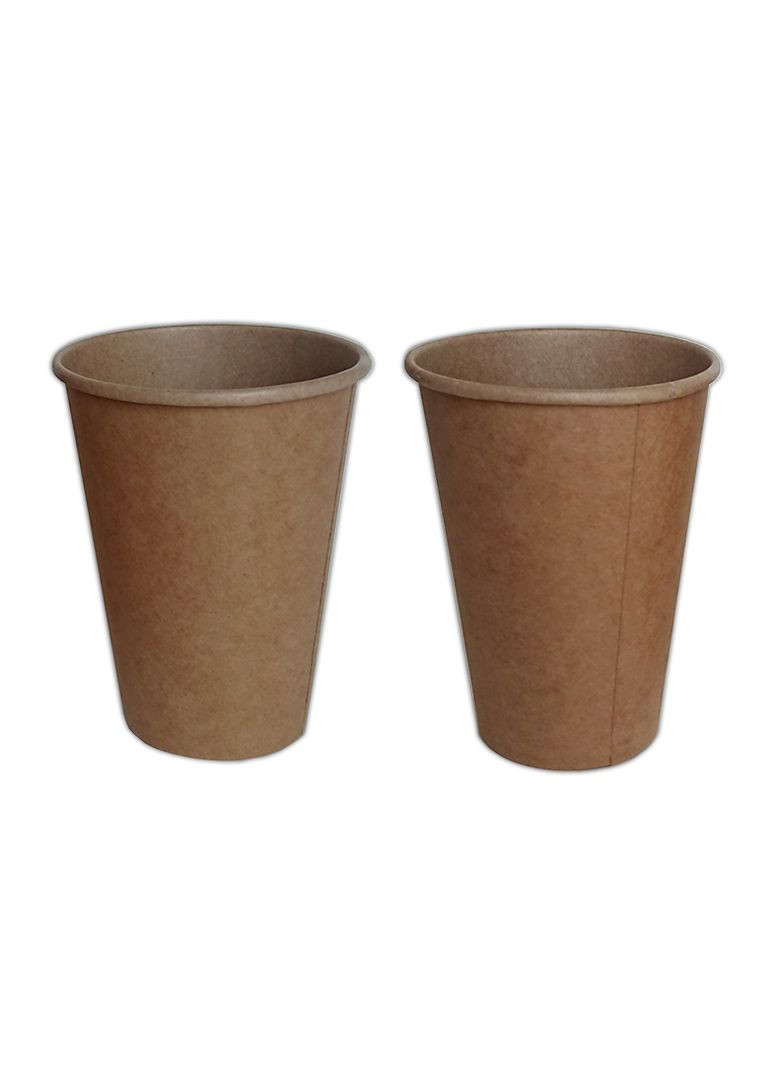 Стакани паперові крафт 250мл 10шт KOZA Style (322167887)