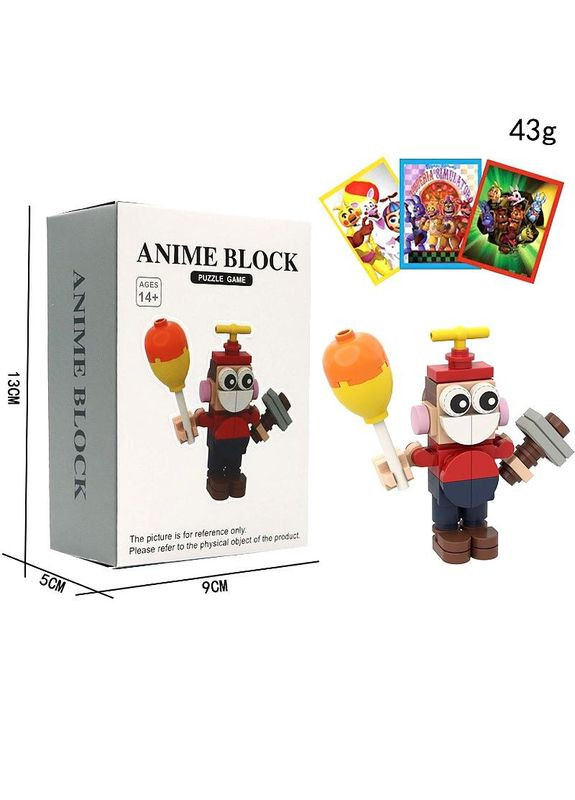 G464244-BH800516D-4 Анімований конструктор Ведмедик Фредді 5 ночей Huada Toys (330608662)