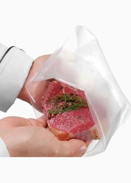 Вакуумні пакети гофровані у рулоні для вакууматора 5м Besser Vacuum 25×500 см. харчова плівка Good Idea (305074792)