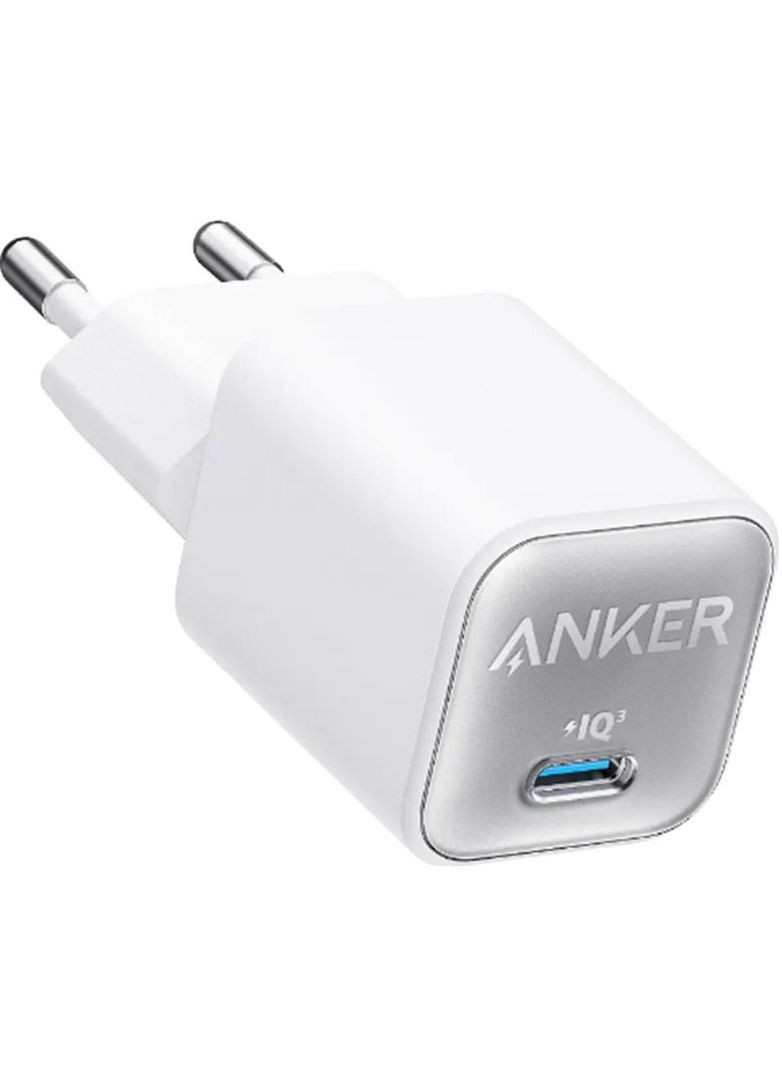 Мережевий зарядний пристрій PowerPort 511 Nano III White, 30 W USB Type-C (A2147G21) Anker (336955586)