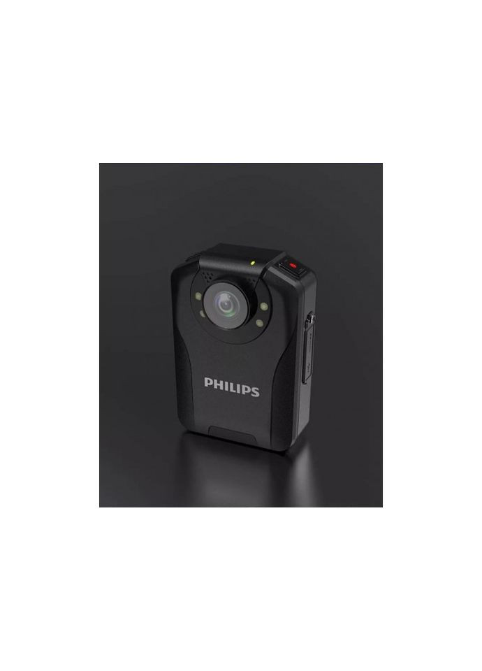 Компактна боді-камера VTR8201 для безперервного запису Philips (345745920)
