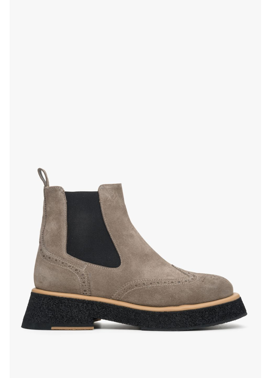 Осенние челси, цвет серый Estro