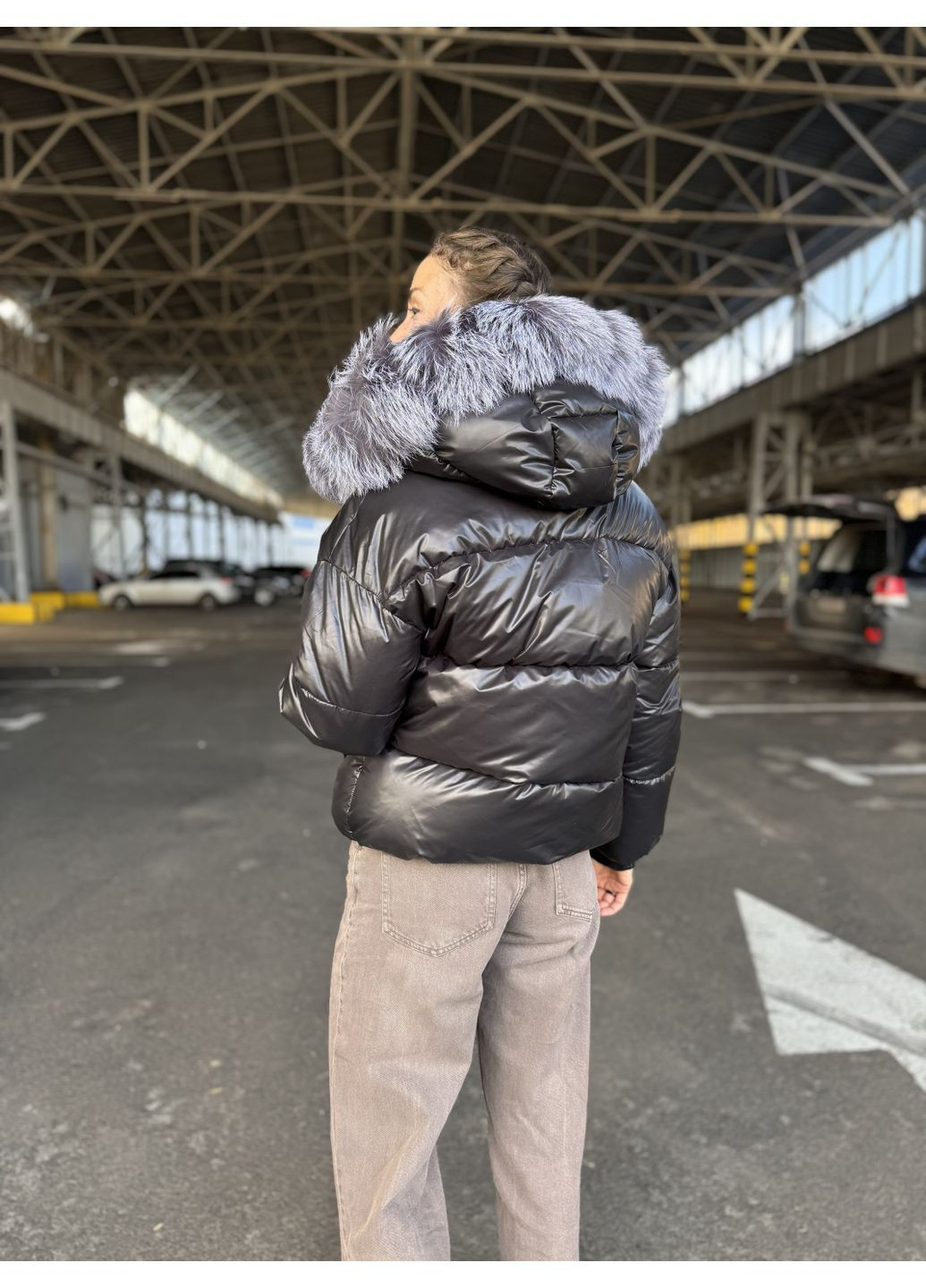 Черный зимний Пуховик Sifurs