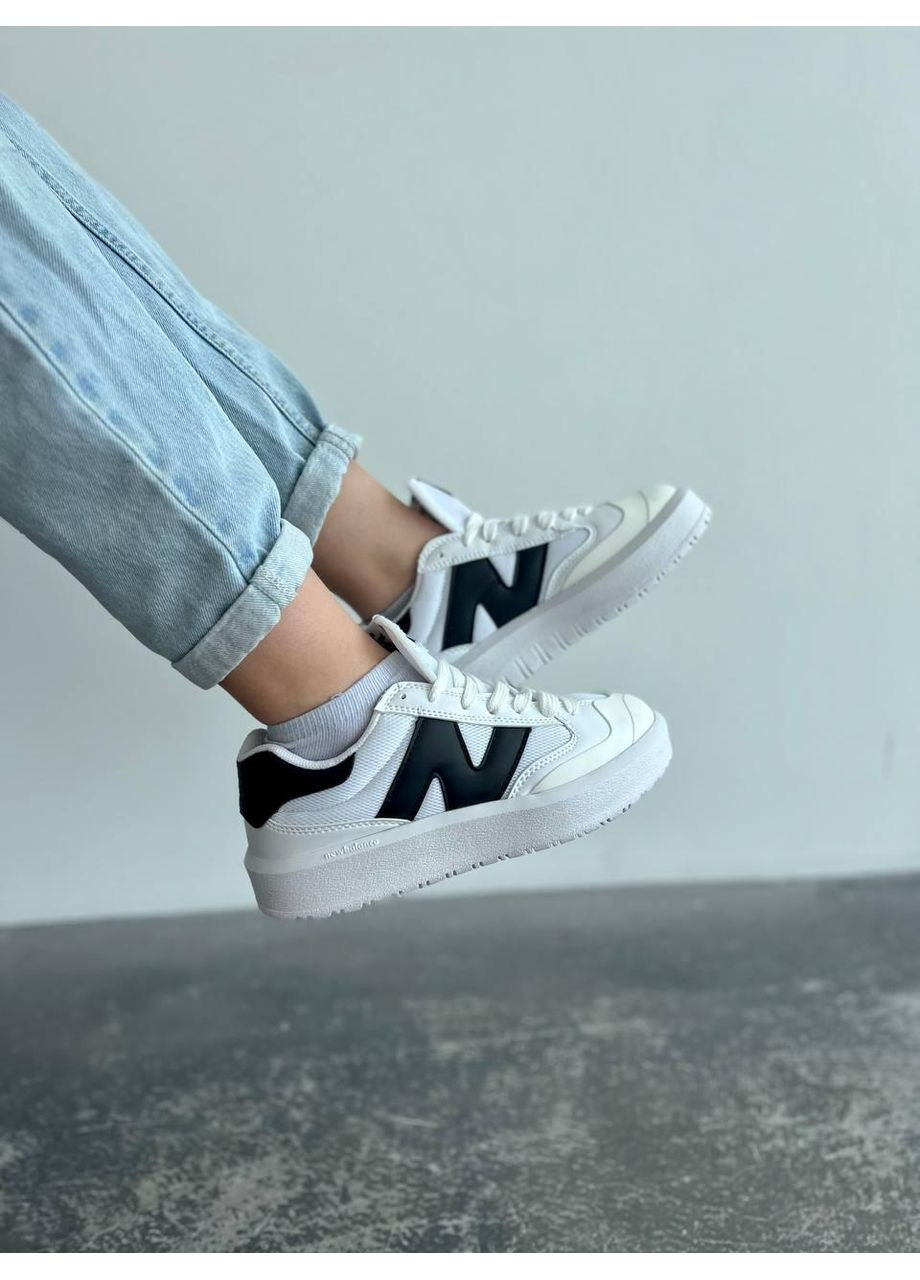 КРОССОВКИ ЖЕНСКИЕ NEW BALANCE CT302 BLACK WHITE НЬЮ БЕЛАНС CT302 No Brand чёрные демисезоны (367176321)