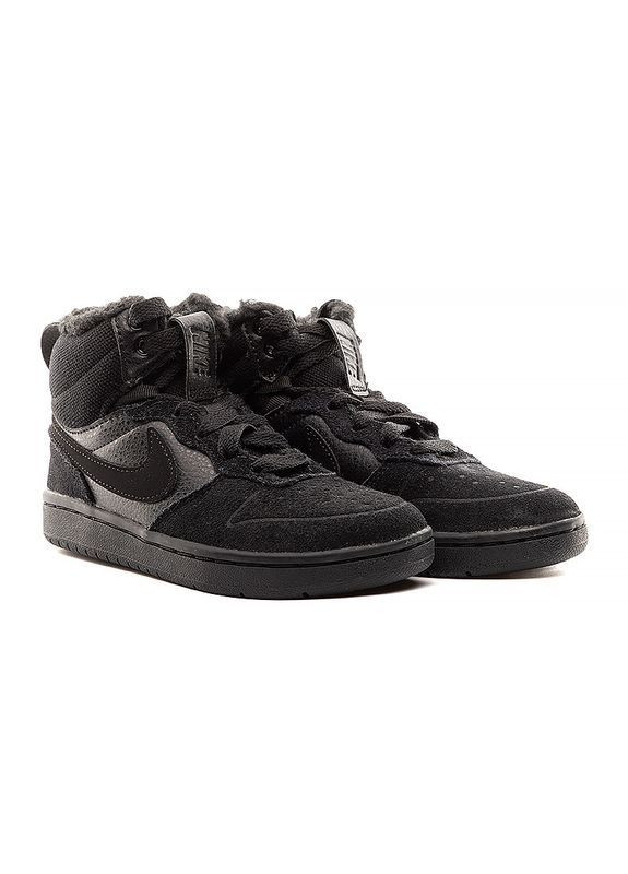 Черные демисезонные кроссовки court borough mid 2 boot ps Nike
