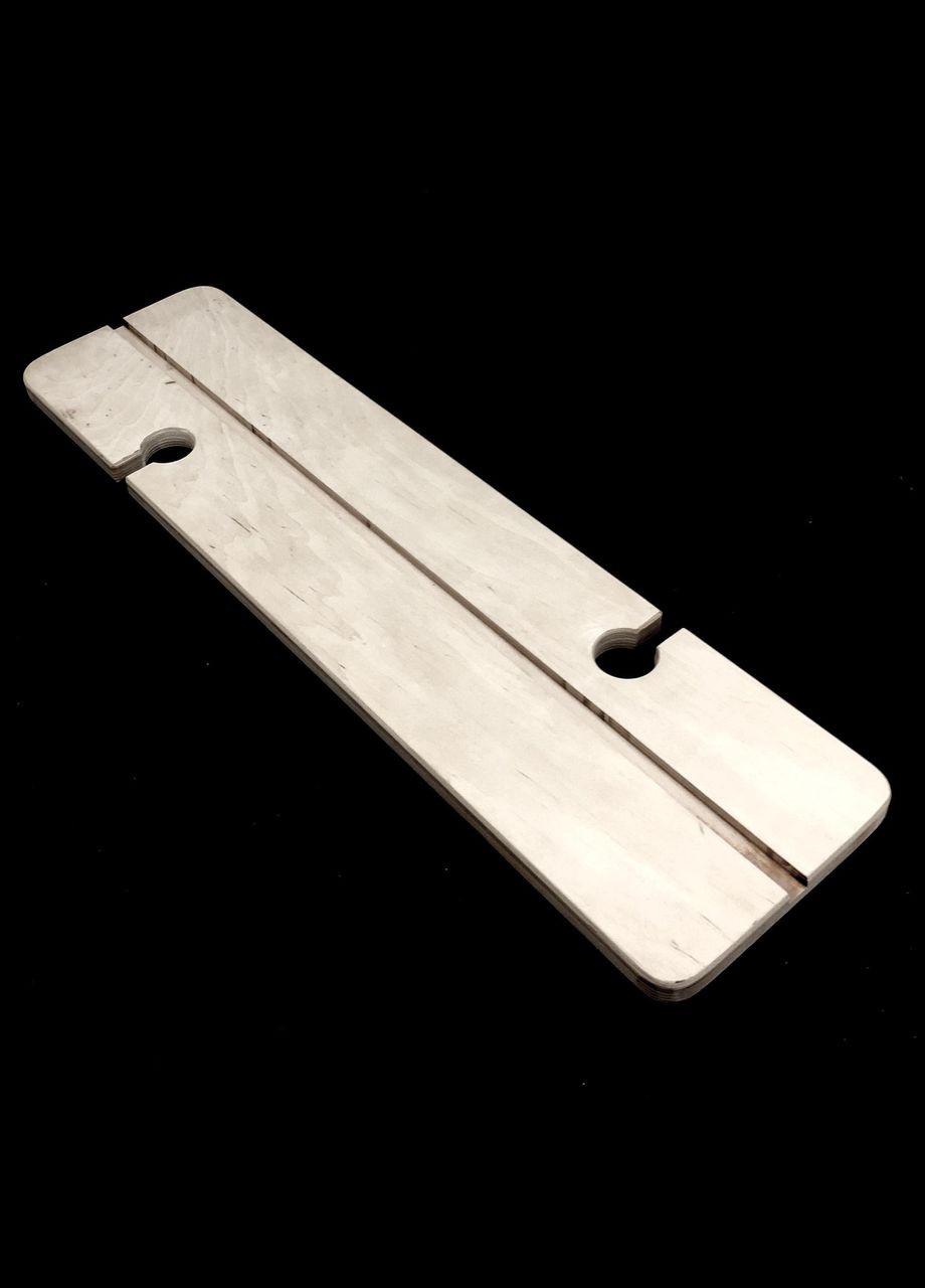 Столик полиця для ванної з дерева Хама бланже (СДВ-001001) No Brand (328293313)