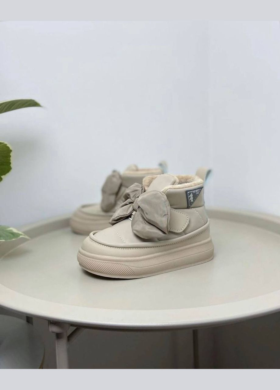 Бежевые праздничные, классические, повседневные, кэжуал, джинсовые, вечерние осенние ботинки осенние детские бежевые 1122 No Brand