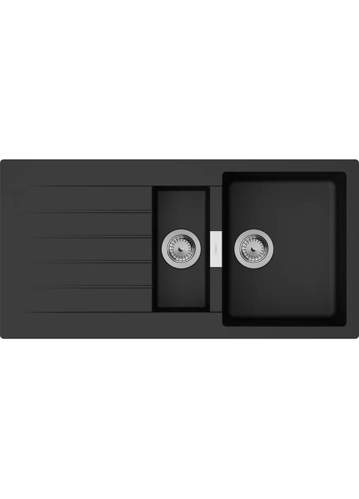 Мийка S52 S520-F530 Black (43357170) Hansgrohe (322909985)