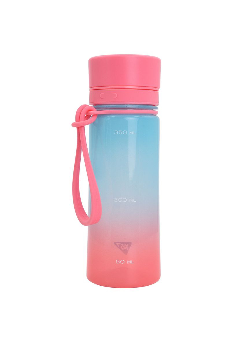 Бутылка для воды Fusion 708316 400 мл розовая с голубым Yes (360652142)