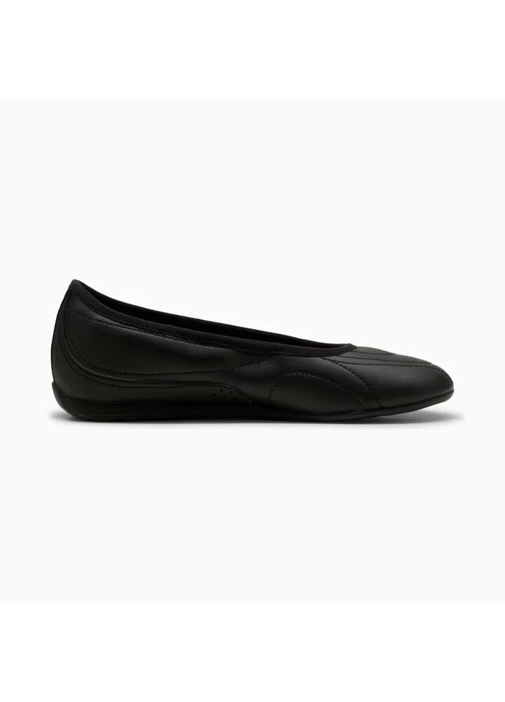 Жіночі балетки catch soleil ballerina black 404642-02 Puma | чорні (398043469)