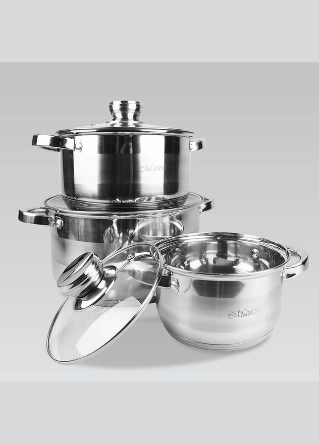 Набор кухонной посуды 6 предметов (MR-2220-6L) Maestro (334006578)
