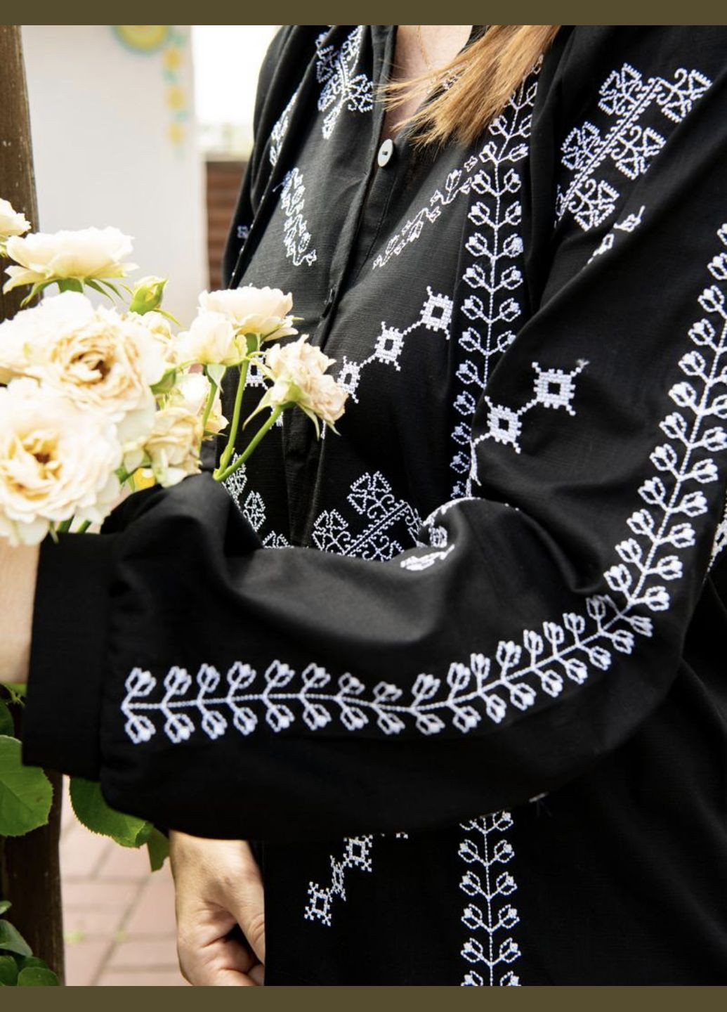 Черная рубашка V&V