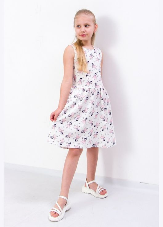 Белое платье для девочки (p-5777) Носи своє (252644956)
