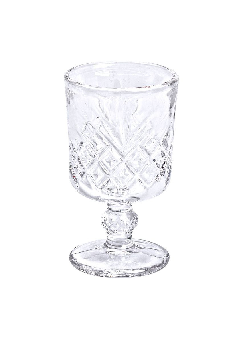 Набір чарок на ніжці 6 шт 60 мл скляні чарки для горілки, настоянки HP-YH-42 Yiwu (353501979)