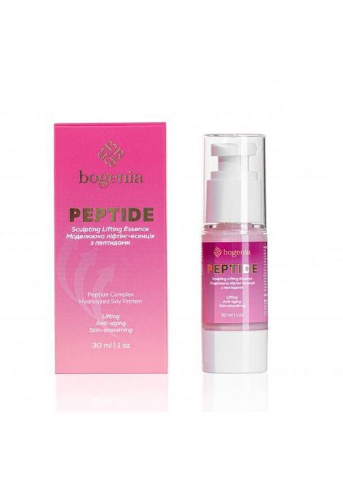 Моделююча ліфтинг-есенція для обличчя з пептидами 30 мл (BG454(005)) Bogenia (366873633)