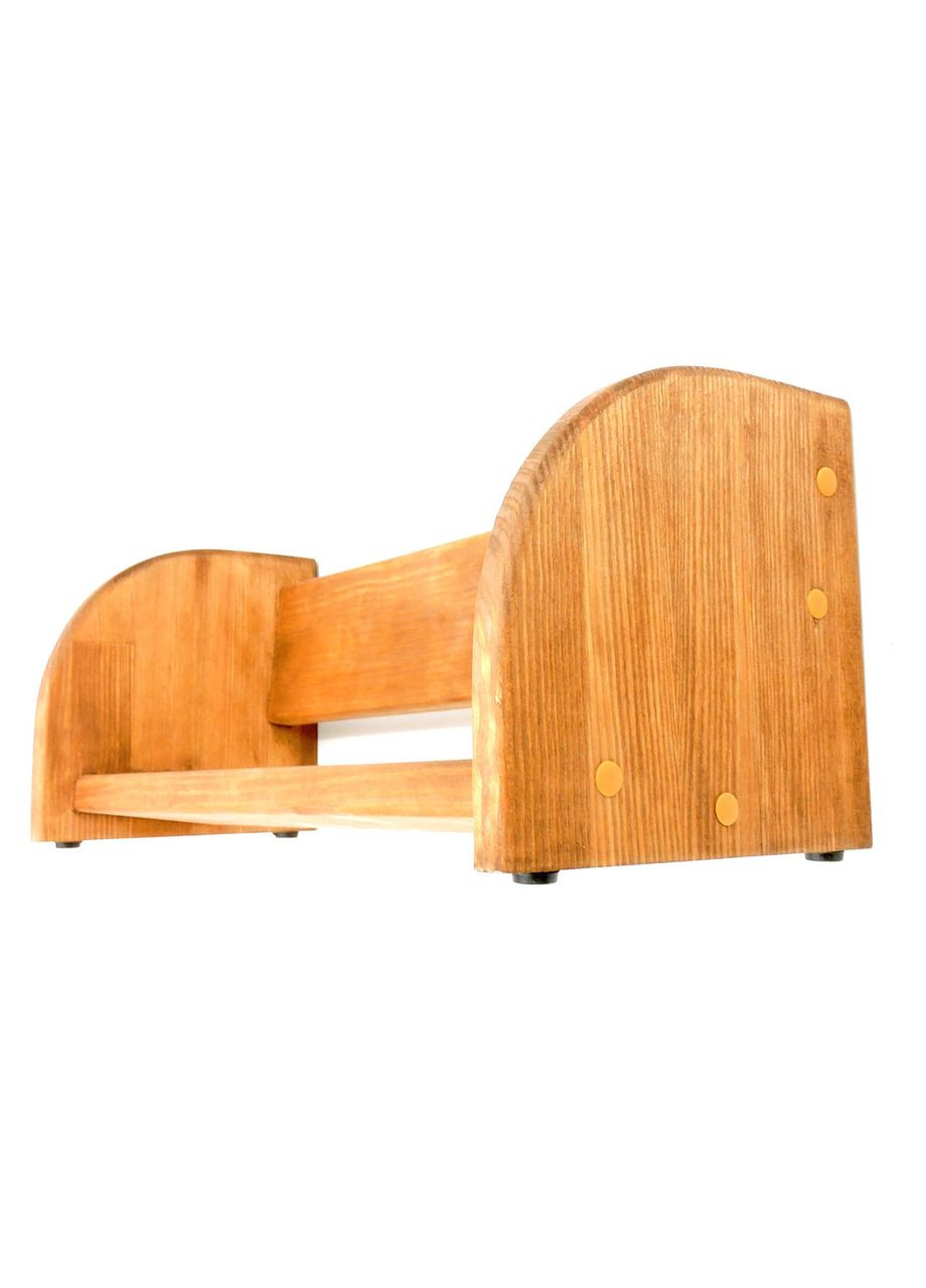 Книжкова полиця настільна з дерева Шварц шафран (КПЛ-001406) No Brand (328414111)