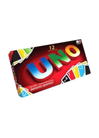 Игра настольная UNO (укр.) (ФР-008450) Danko Toys (364113445)