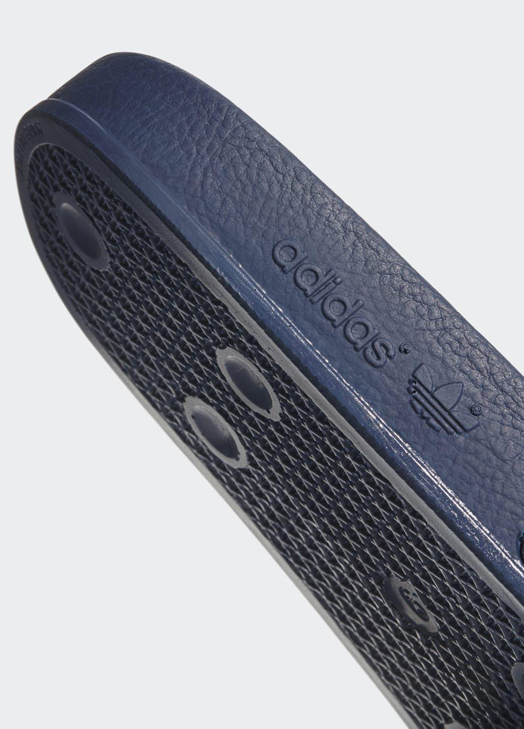 Синие шлепанцы adilette adidas