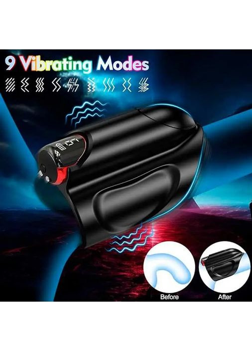 Вібронасадка на пеніс, мастурбатор, вібропуля Blowmotion 3 в 1 No Brand (369152819)