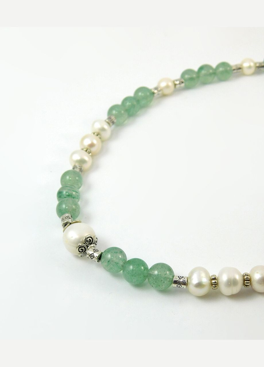 Намисто "Зелене сяйво" Перли, Кварц Fursa fashion (322818822)