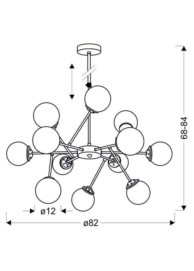 Люстра BEST (30-64806) Candellux (361312718)
